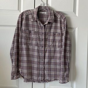 PacSun plaid flannel king sleeve shirt